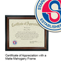 Stark State College Certificate with Frame