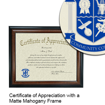 State Fair Community College Certificate with Frame