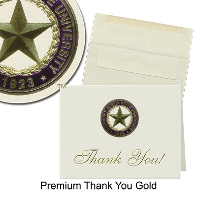 Stephen F. Austin State University Thank You Cards