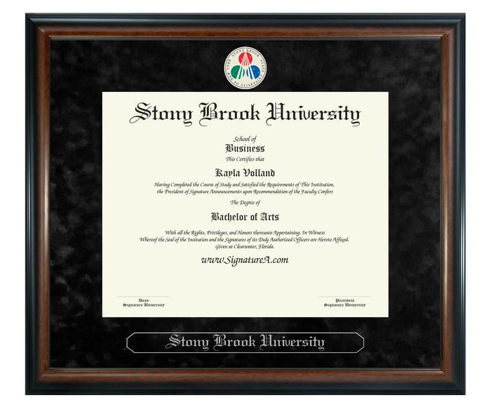 Stony Brook University Diploma Frame (SN)