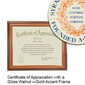 Syracuse University Certificate with Frame