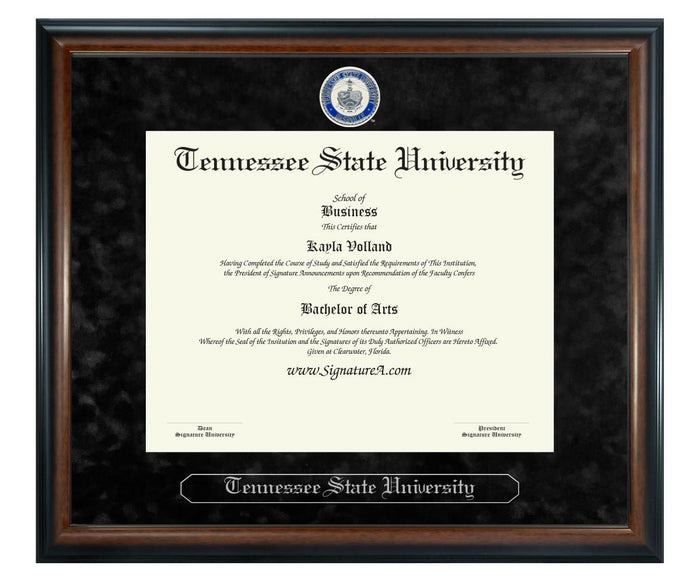 Tennessee State University Diploma Frame (SN)