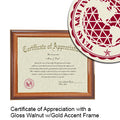 Texas A&M International University Certificate with Frame