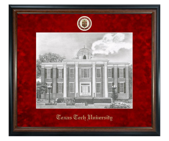 Texas Tech University Litho Frame,Diploma Frame (XSNL)