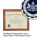 The Pennsylvania State University Certificate with Frame