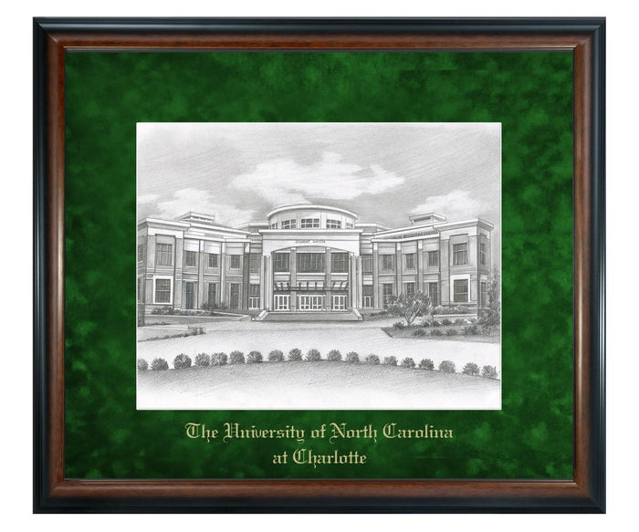 The University of North Carolina at Charlotte Litho Frame,Diploma Frame (XNL)