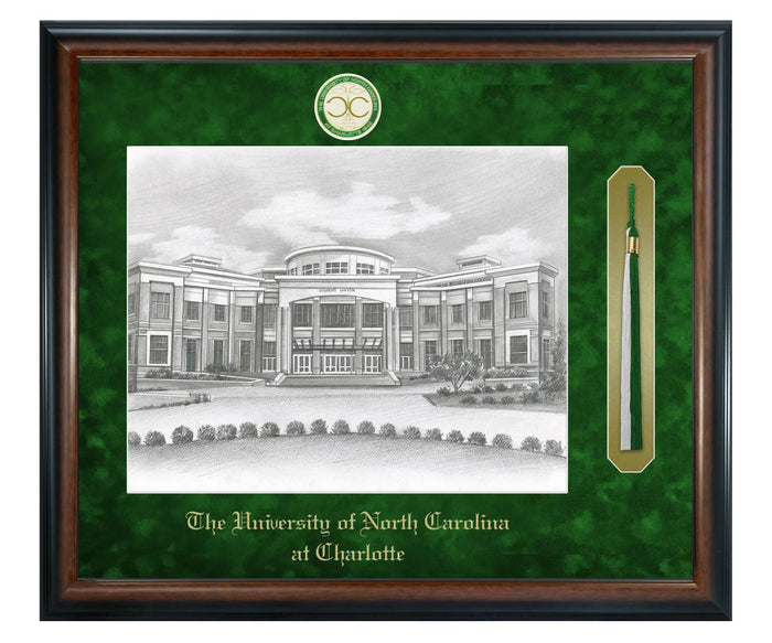 The University of North Carolina at Charlotte Litho Frame,Diploma Frame (XSNTL)