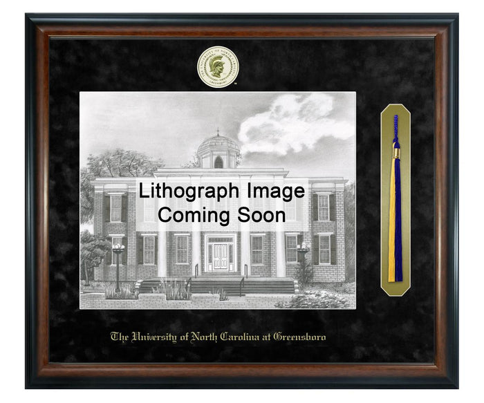 The University of North Carolina at Greensboro Litho Frame,Diploma Frame (XSNTL)