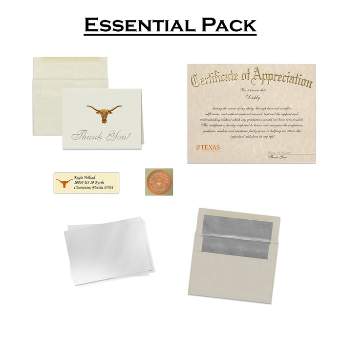 The University of Texas at Austin Announcement (Photo Card)