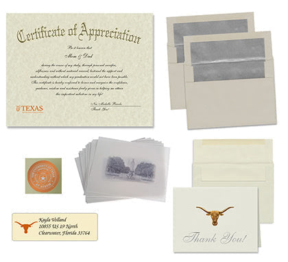 The University of Texas at Austin Announcement (Photo Card)