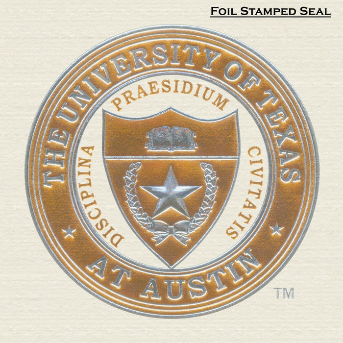 The University of Texas at Austin Graduation Announcement (Elegant Style)