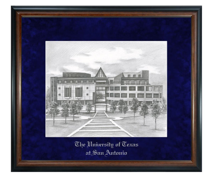 The University of Texas at San Antonio Litho Frame,Diploma Frame (XNL)