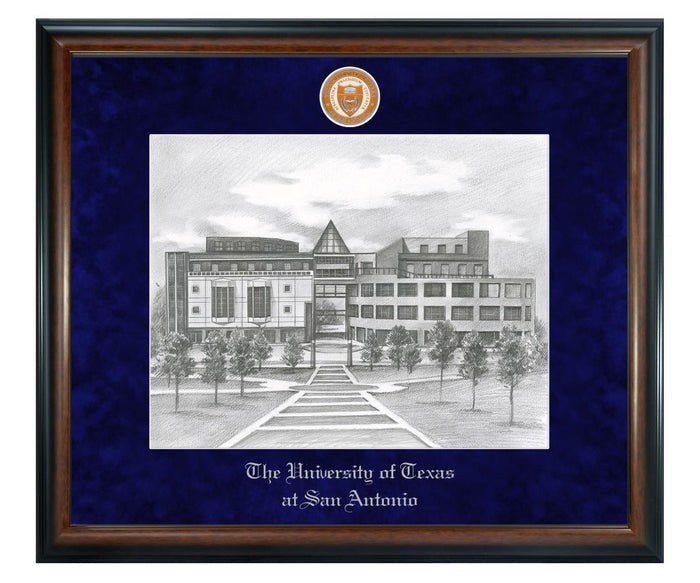The University of Texas at San Antonio Litho Frame,Diploma Frame (XSNL)