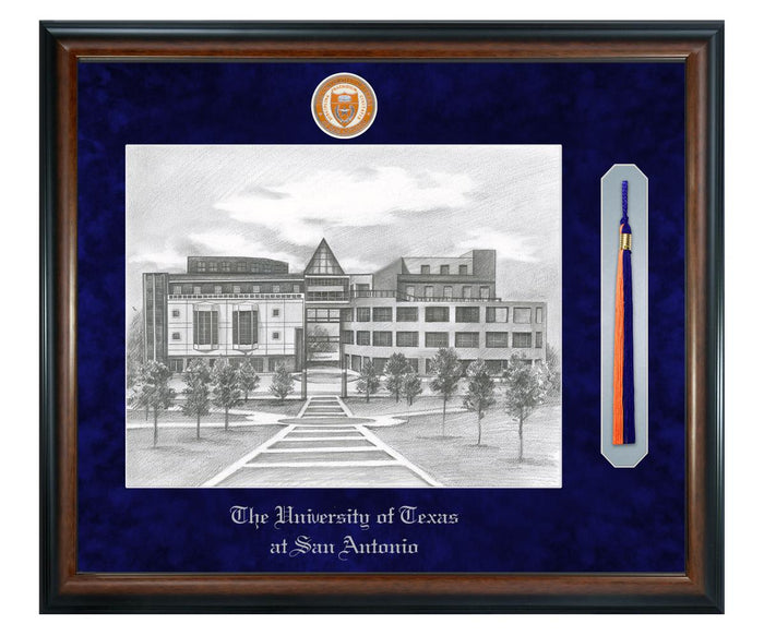The University of Texas at San Antonio Litho Frame,Diploma Frame (XSNTL)