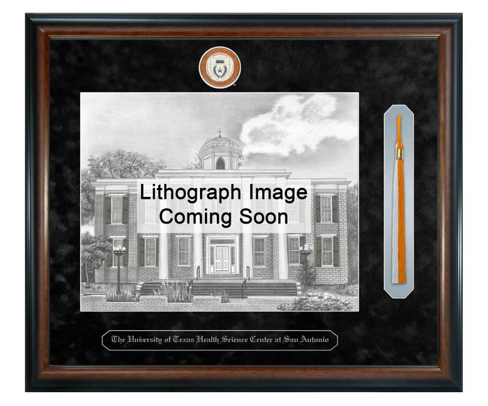 The University of Texas Health Science Center at San Antonio Litho Frame,Diploma Frame (XSNTL)