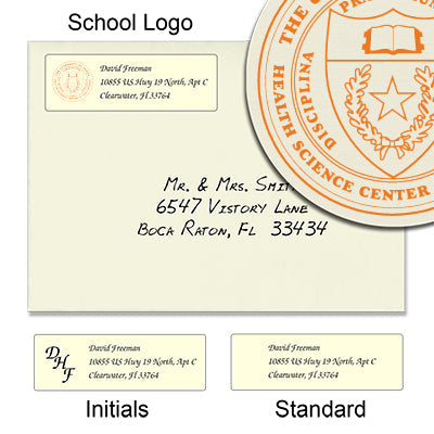 The University of Texas Health Science Center at San Antonio Return Address Labels