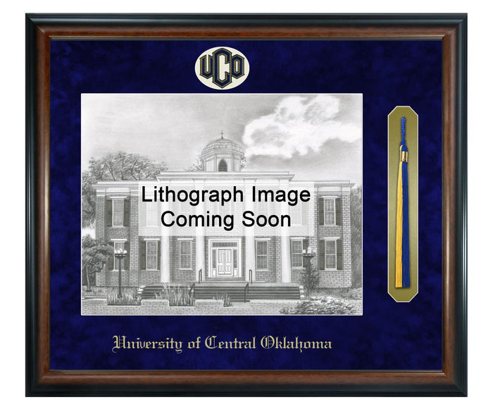 University of Central Oklahoma Litho Frame,Diploma Frame (XSNTL)
