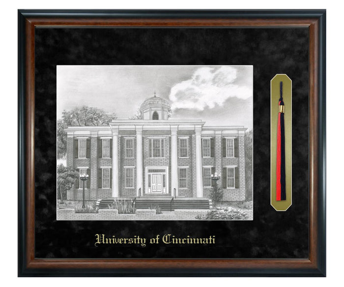 University of Cincinnati Litho Frame,Diploma Frame (XSNTL)