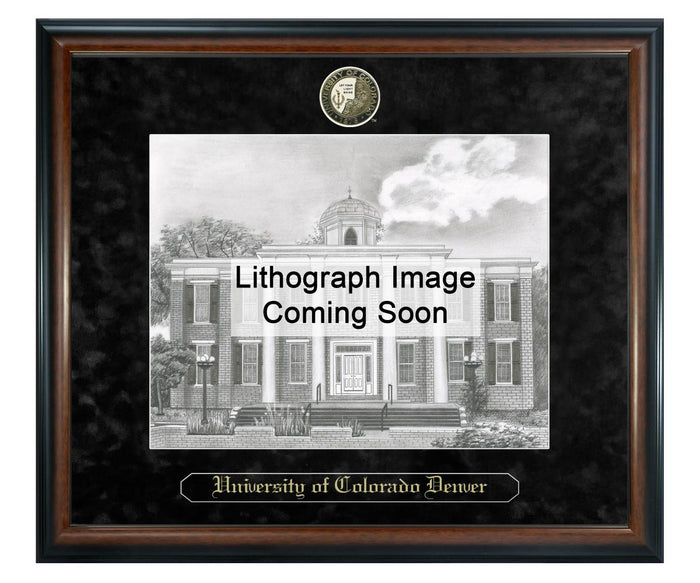 University of Colorado Denver Litho Frame,Diploma Frame (XSNL)