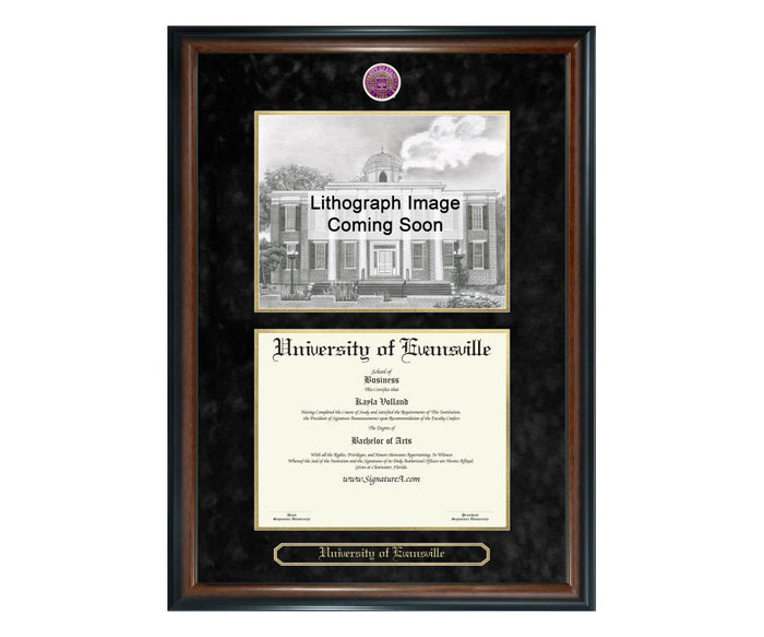 University of Evansville Diploma Frame (SNL)