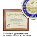 University of Florida Certificate with Frame