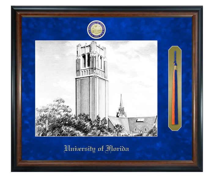 University of Florida Litho Frame,Diploma Frame (XSNTL)
