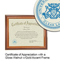 University of Houston - Clear Lake Certificate with Frame