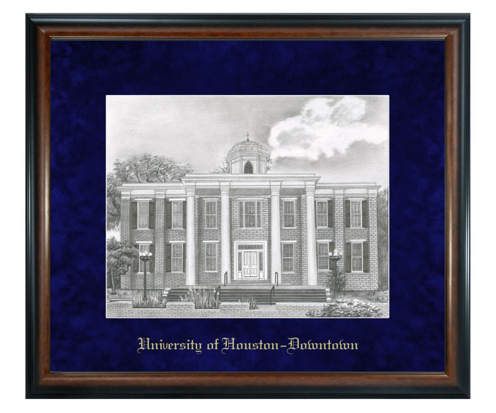University of Houston - Downtown Litho Frame,Diploma Frame (XNL)