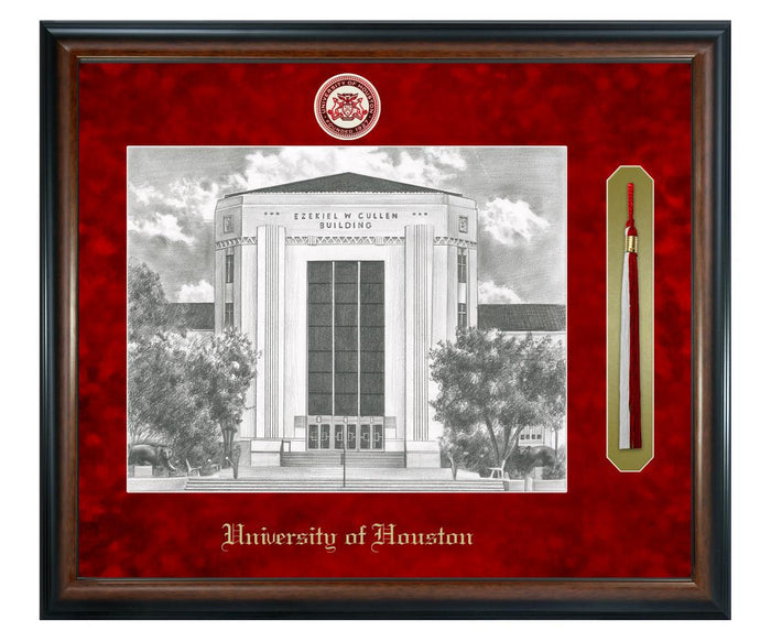 University of Houston Litho Frame,Diploma Frame (XSNTL)