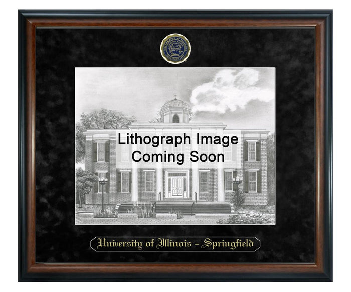 University of Illinois at Springfield Litho Frame,Diploma Frame (XSNL)
