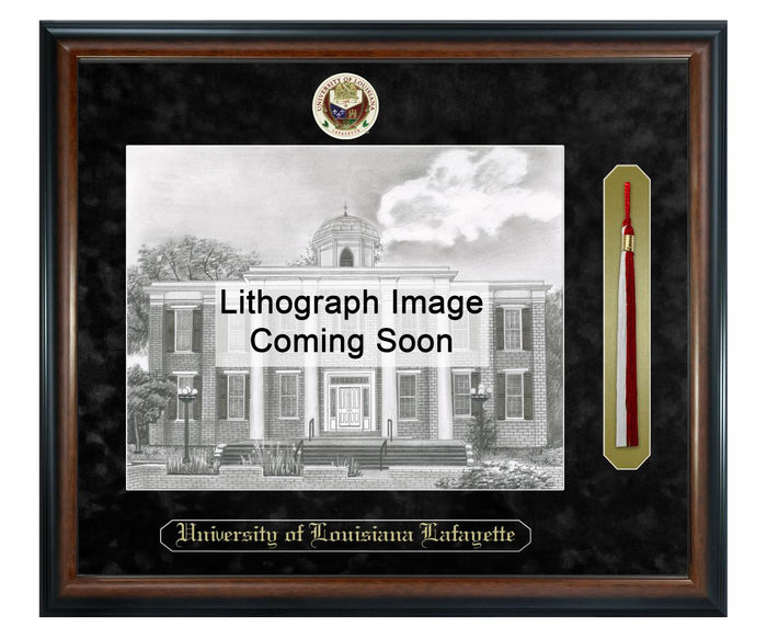 University of Louisiana at Lafayette Litho Frame,Diploma Frame (XSNTL)