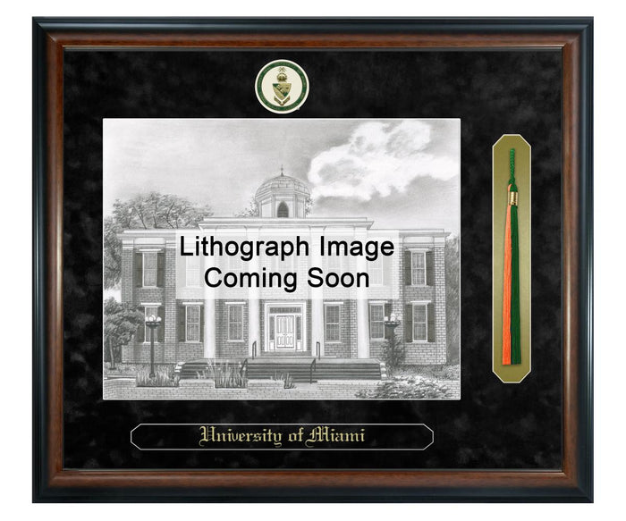 University of Miami Litho Frame,Diploma Frame (XSNTL)