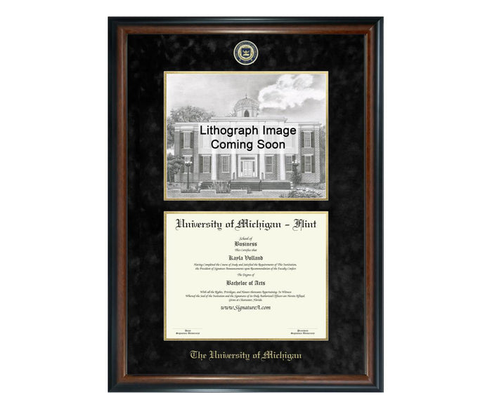 University of Michigan - Flint Diploma Frame (SNL)
