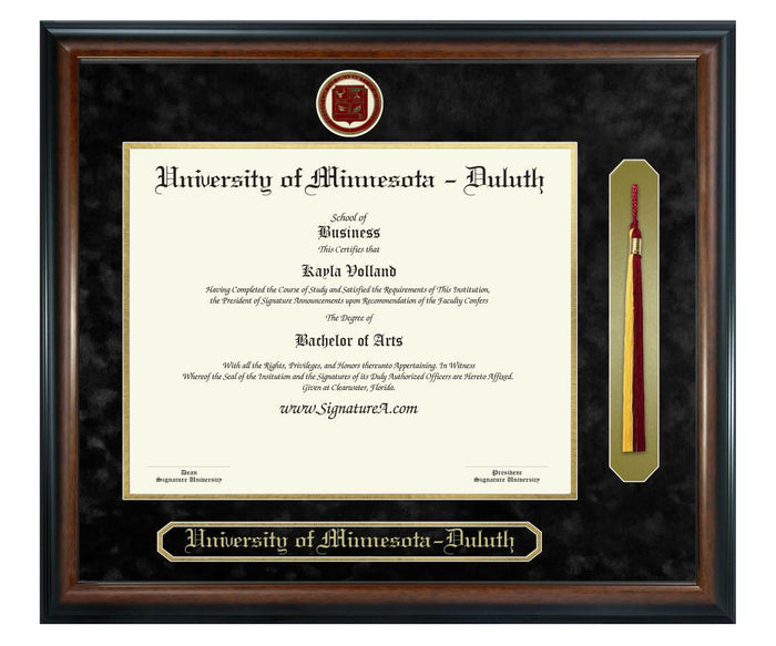 University of Minnesota - Duluth Diploma Frame (SNT)