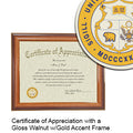 University of Missouri - Kansas City Certificate with Frame