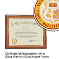 University of Missouri - St. Louis Certificate with Frame