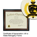 University of Montana Western Certificate with Frame