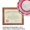 University of Nevada - Las Vegas Certificate with Frame