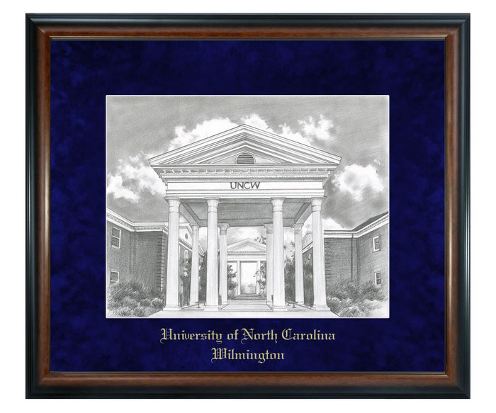 University of North Carolina Wilmington Litho Frame,Diploma Frame (XNL)