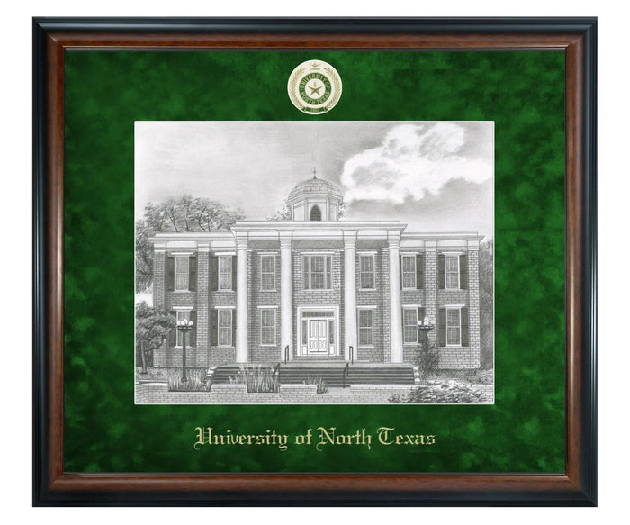 University of North Texas Litho Frame,Diploma Frame (XSNL)