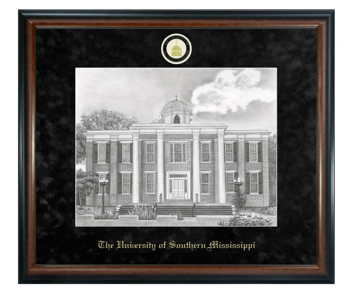 University of Southern Mississippi Litho Frame,Diploma Frame (XSNL)