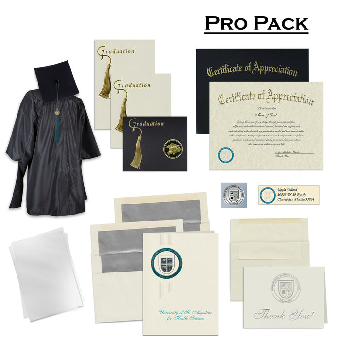 University of St. Augustine for Health Sciences - Master's CA Announcement (Elegant Style)