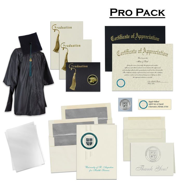 University of St. Augustine for Health Sciences - Master's Online Announcement (Elegant Style)