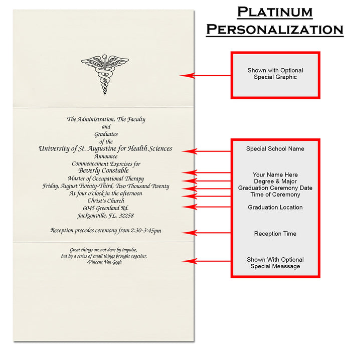 University of St. Augustine for Health Sciences - Master's Online Announcement (Platinum Style)