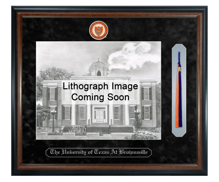 University of Texas at Brownsville and Texas Southmost College Litho Frame,Diploma Frame (XSNTL)
