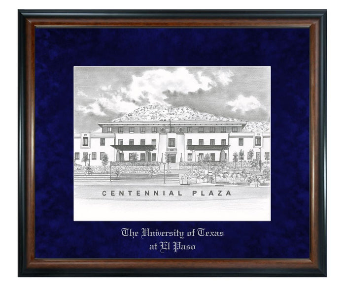 University of Texas at El Paso Litho Frame,Diploma Frame (XNL)