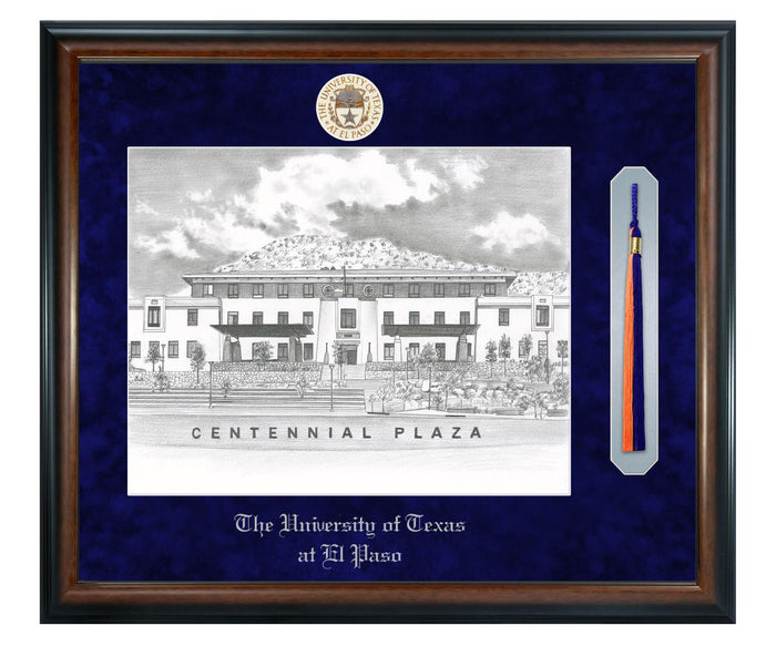 University of Texas at El Paso Litho Frame,Diploma Frame (XSNTL)
