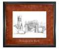 University of the Pacific Litho Frame,Diploma Frame (XNL)