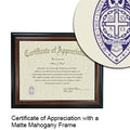 University of the South Certificate with Frame