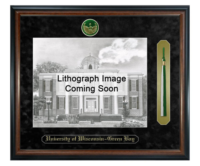 University of Wisconsin - Green Bay Litho Frame,Diploma Frame (XSNTL)